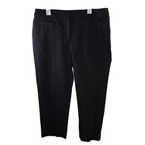 Fabulously Slimming by Chico's Black Ankle Pants Size 3 / XL/16